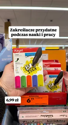 Zakreślacze promocja w Biedronka
