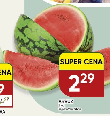 Arbuz Włochy promocja w Chata Polska