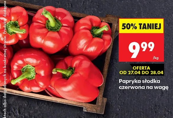 Od poniedziałku, strona 0 promocja w Biedronka