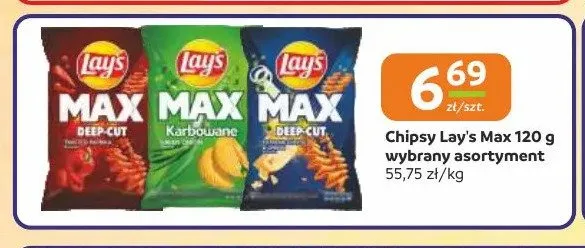 Chipsy Lay's Max promocja w Gama