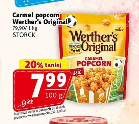 Popcorn karmelowy Werther's Original Classic promocja w Prim Market