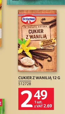 Cukier z wanilią Dr. Oetker promocja w Selgros