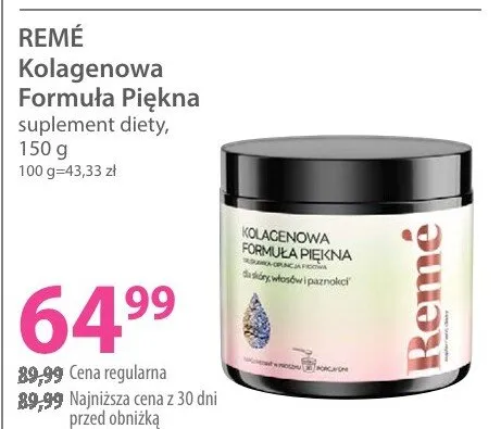 Suplement diety Kolagenowa Formuła Piękna promocja w Hebe