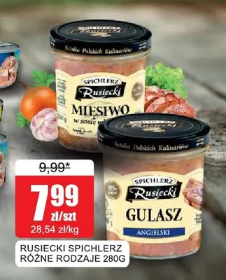 Gulasz angielski Spichlerz Rusiecki promocja w Bingo