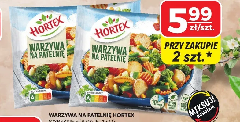 Warzywa na patelnię Hortex promocja w Top Market