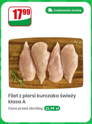 Filet z piersi kurczaka świeży klasa A promocja w Dino