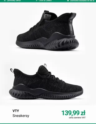 Sneakersy VTY promocja w Deichmann