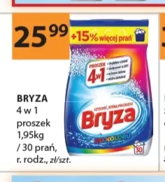 Proszek do prania 4 w 1 Bryza promocja w Drogerie Laboo