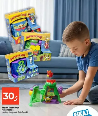 Zestaw Superthings zawiera bazę oraz dwie figurki promocja w Dealz