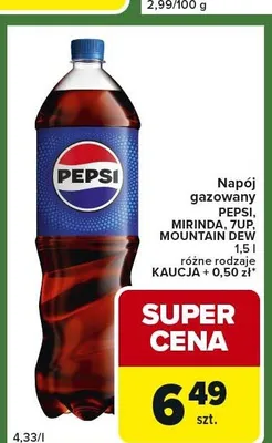 Napój gazowany 7UP promocja w Carrefour Express