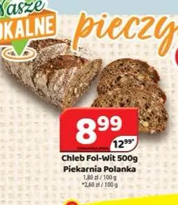 Chleb Fol-Wit Piekarnia Polanka promocja w Delfin
