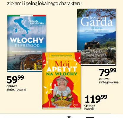 Mój apetyt na Włochy Renata Pawłowska Pascal promocja w Empik