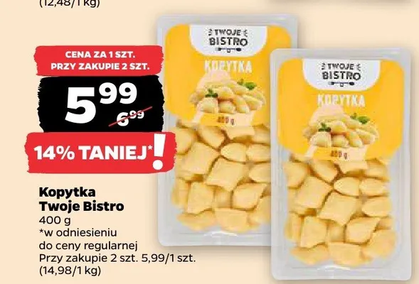 Kopytka promocja w Netto