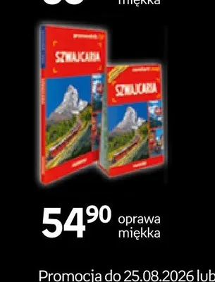 Przewodnik Szwajcaria Comfort! Map oprawa miękka promocja w Empik