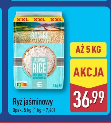 Ryż jaśminowy Bon-Ri promocja w Aldi