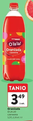 Oranżada Olala! czerwona 1,5l promocja w Intermarche