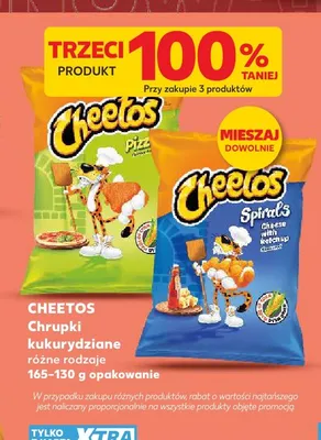 Chrupki kukurydziane Cheetos Pizza promocja w Kaufland