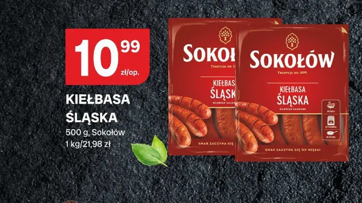 Kiełbasa śląska Sokołów promocja w Chorten