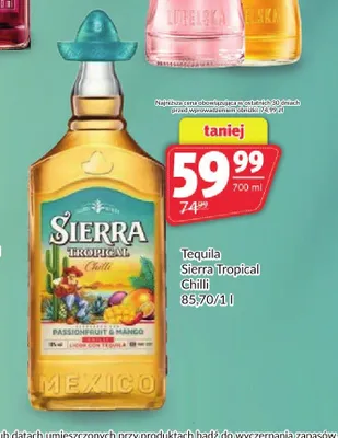 Tequila Sierra Tropical Chilli promocja w Prim Market