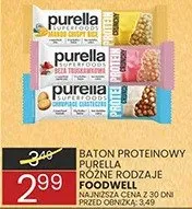 Baton proteinowy Purella różne rodzaje promocja w Wafelek