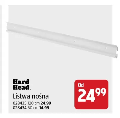 Listwa nośna 60 cm Hard Head promocja w Jula