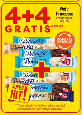 Wafel Princessa biała promocja w POLOmarket