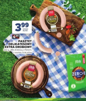 Pasztet delikatesowy extra drobiowy JBB promocja w Stokrotka