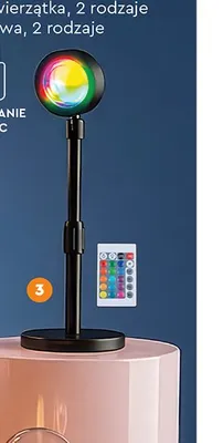 Projektor RGB z efektem zachodu słońca promocja w Biedronka