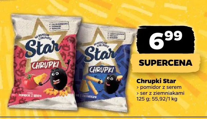 Chrupki Star Ser z Ziemniakami promocja w Netto