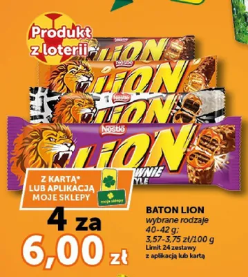 Baton Lion Brownie promocja w ABC