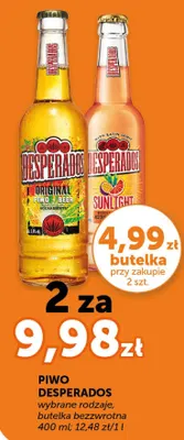 Piwo Desperados Sunlight promocja w Euro Sklep