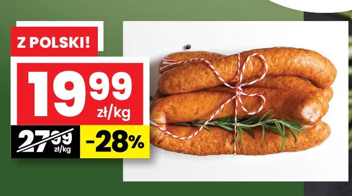 Kiełbasa promocja w emma MARKET