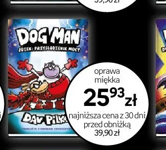 Książka Dog Man Józek: Przebudzenie Mocy oprawa miękka promocja w Empik