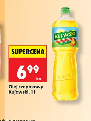 Olej rzepakowy Kujawski promocja w Biedronka