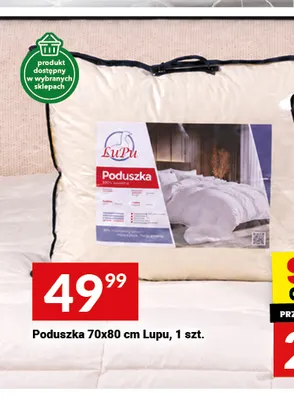 Poduszka 70x80 cm Lupu promocja w Twój Market