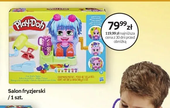 Zestaw Play-Doh Salon fryzjerski promocja w Empik