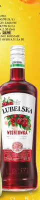 Likier Lubelska Wiśniówka promocja w Dino