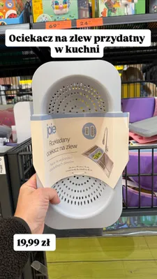 Rozkładany ociekacz na zlew promocja w Biedronka