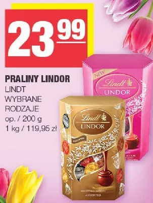 Praliny Lindor promocja w SPAR