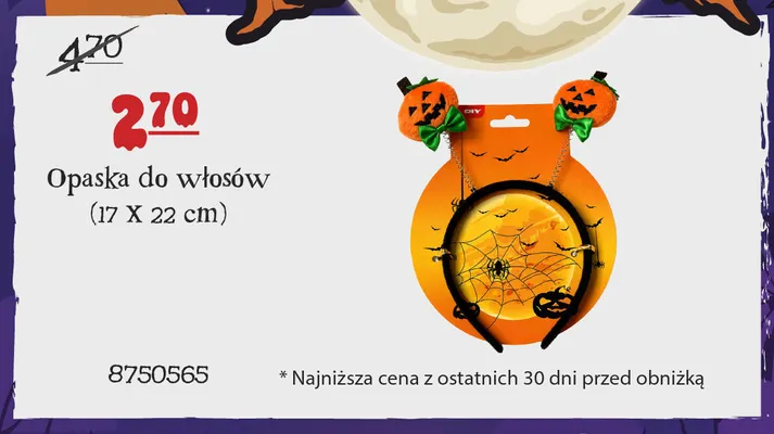 Opaska do włosów DIY 17x22 cm promocja w MR. DIY