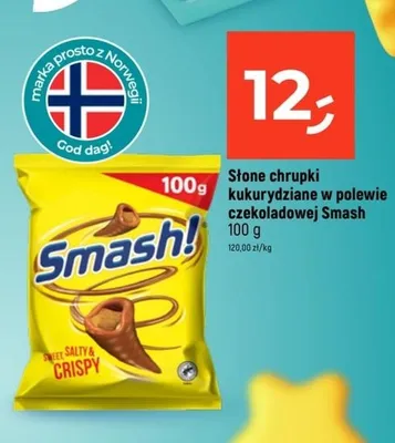 Chrupki kukurydziane w polewie czekoladowej promocja w Dealz