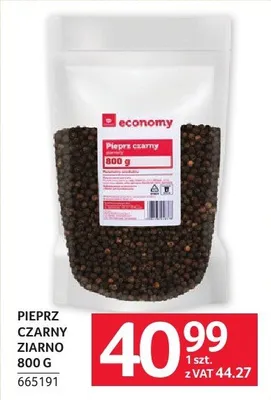 Pieprz czarny 800 g promocja w Selgros