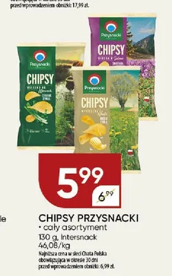 Chipsy Przysnacki promocja w Chata Polska