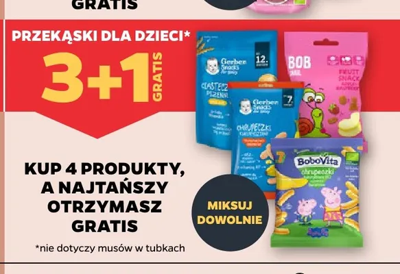 Ciasteczka Gerber Snacks promocja w Netto