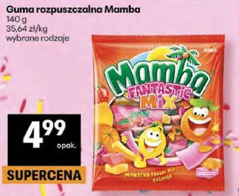 Guma rozpuszczalna promocja w Delikatesy Centrum