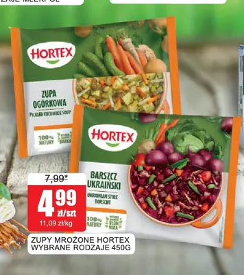 Zupy mrożone Hortex promocja w Bingo