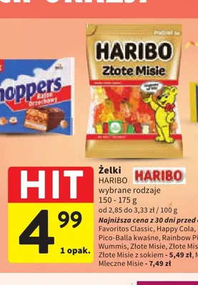 Żelki Haribo promocja w Intermarche