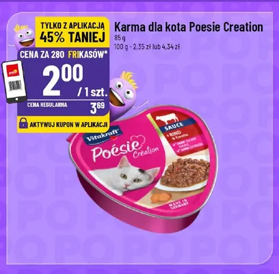 Karma dla kota Poésie Creation Vitakraft promocja w POLOmarket