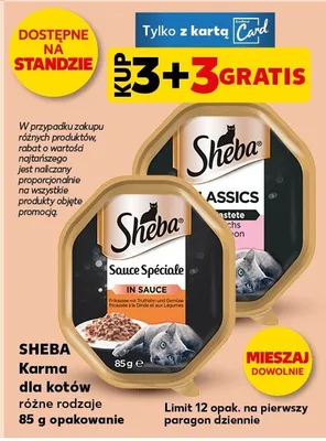 Karma dla kotów różne rodzaje 85 g opakowanie promocja w Kaufland