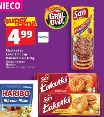 Ciastka San Łakotki maślanym promocja w TOPAZ